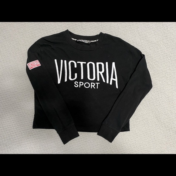 Victoria’s Secret Sport Crop Sweatshirt - Picture 1 of 4